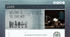 Desktop Screenshot of cara-music.com